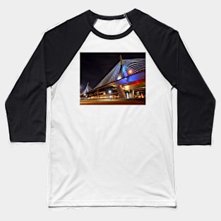 Lenny Zakim Bridge Boston MA Baseball T-Shirt